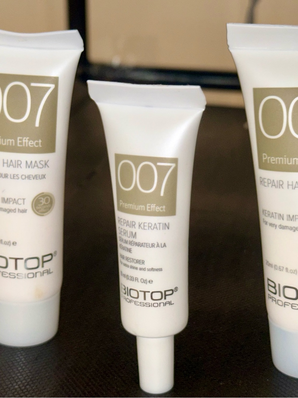 Biotop 007 Repair Keratin Serum 3 pc mini set